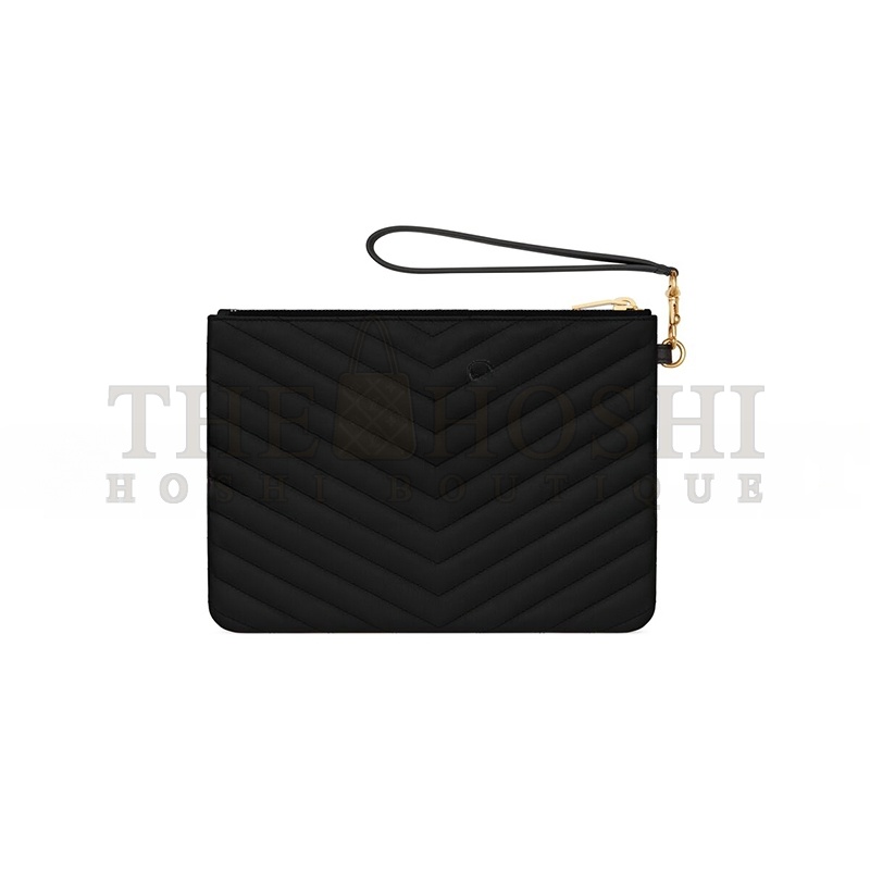 Y51 CASSANDRE MATELASSÉ A5 POUCH IN LEATHER 379039CWU011000 (24*17.5*1.5cm) Master Quality